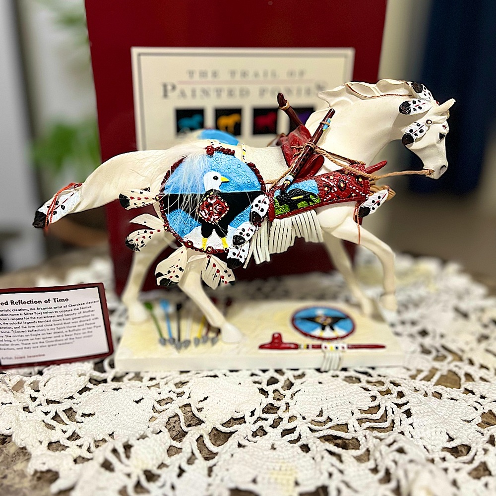 Trail of the Painted Ponies  #12253 Sacred Reflection of Time